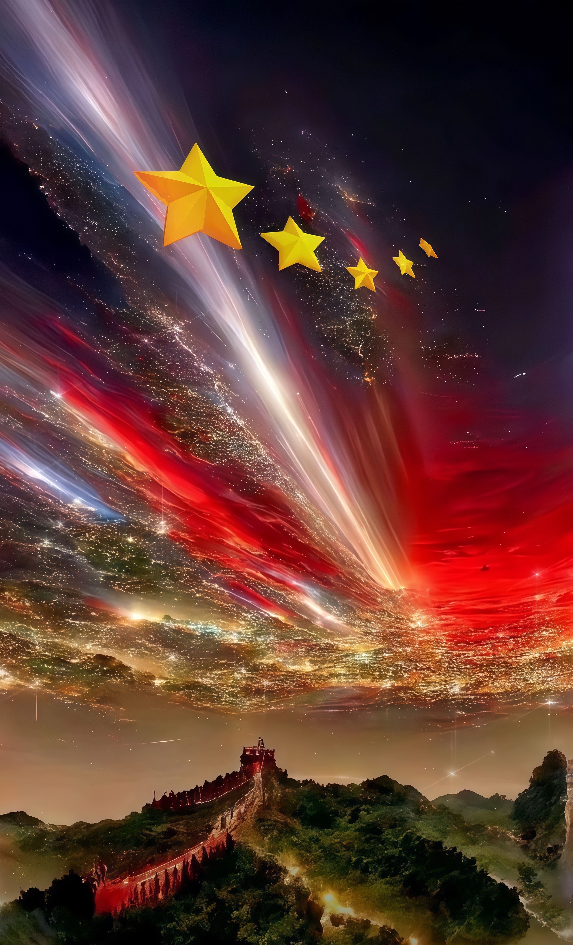 城市夜空灯光飞盘，光影中的极速瞬间的简单介绍