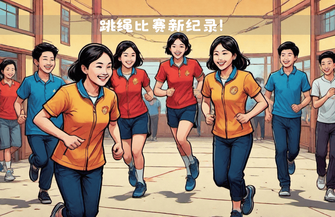 包含青少年极限跳绳比赛，健康运动的新风尚的词条